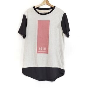 Carbon | Long Length "So Lit" Graphic Tee